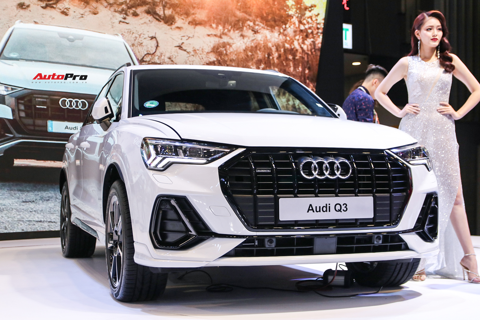 Cận cảnh Audi Q3 mới vừa ra mắt khách hàng Việt Nam: Có gì để đấu Mercedes GLB sắp về nước? - Ảnh 1. Cận cảnh Audi Q3 mới vừa ra mắt khách hàng Việt Nam: Có gì để đấu Mercedes GLB sắp về nước? - Ảnh 1.