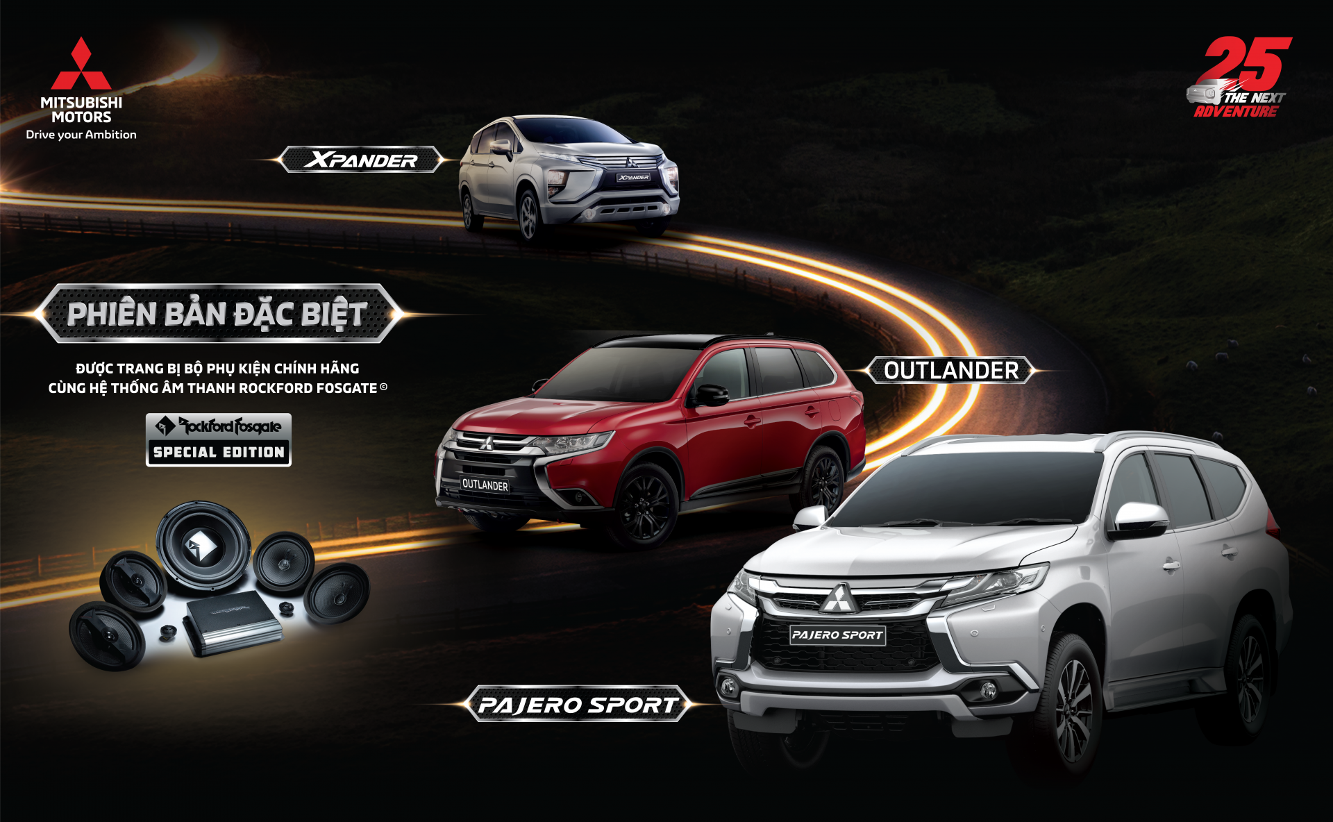 Mitsubishi chính thức tung Outlander, Pajero Sport và Xpander bản đặc biệt tại Việt Nam - Ảnh 1. Mitsubishi chính thức tung Outlander, Pajero Sport và Xpander bản đặc biệt tại Việt Nam - Ảnh 1.