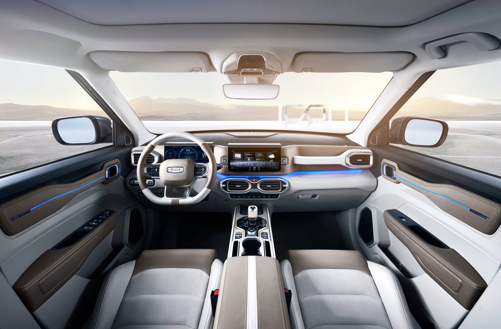 Hãng xe Trung Quốc Geely công bố SUV nhỏ, tham vọng lớn nhưng na ná Range Rover - Ảnh 4.