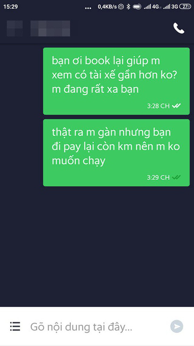 Đau đầu vì Grab những ngày giáp Tết: Liên tục bị huỷ chuyến, book xe có mã khuyến mãi nhận ngay câu trả lời cực gắt của tài xế - Ảnh 1. Đau đầu vì Grab những ngày giáp Tết: Liên tục bị huỷ chuyến, book xe có mã khuyến mãi nhận ngay câu trả lời cực gắt của tài xế - Ảnh 1.