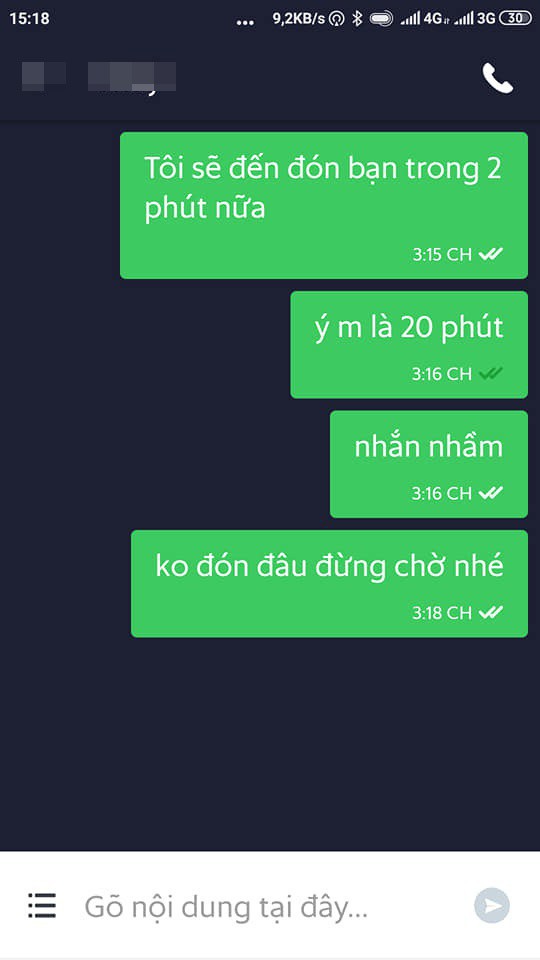 Đau đầu vì Grab những ngày giáp Tết: Liên tục bị huỷ chuyến, book xe có mã khuyến mãi nhận ngay câu trả lời cực gắt của tài xế - Ảnh 3. Đau đầu vì Grab những ngày giáp Tết: Liên tục bị huỷ chuyến, book xe có mã khuyến mãi nhận ngay câu trả lời cực gắt của tài xế - Ảnh 3.
