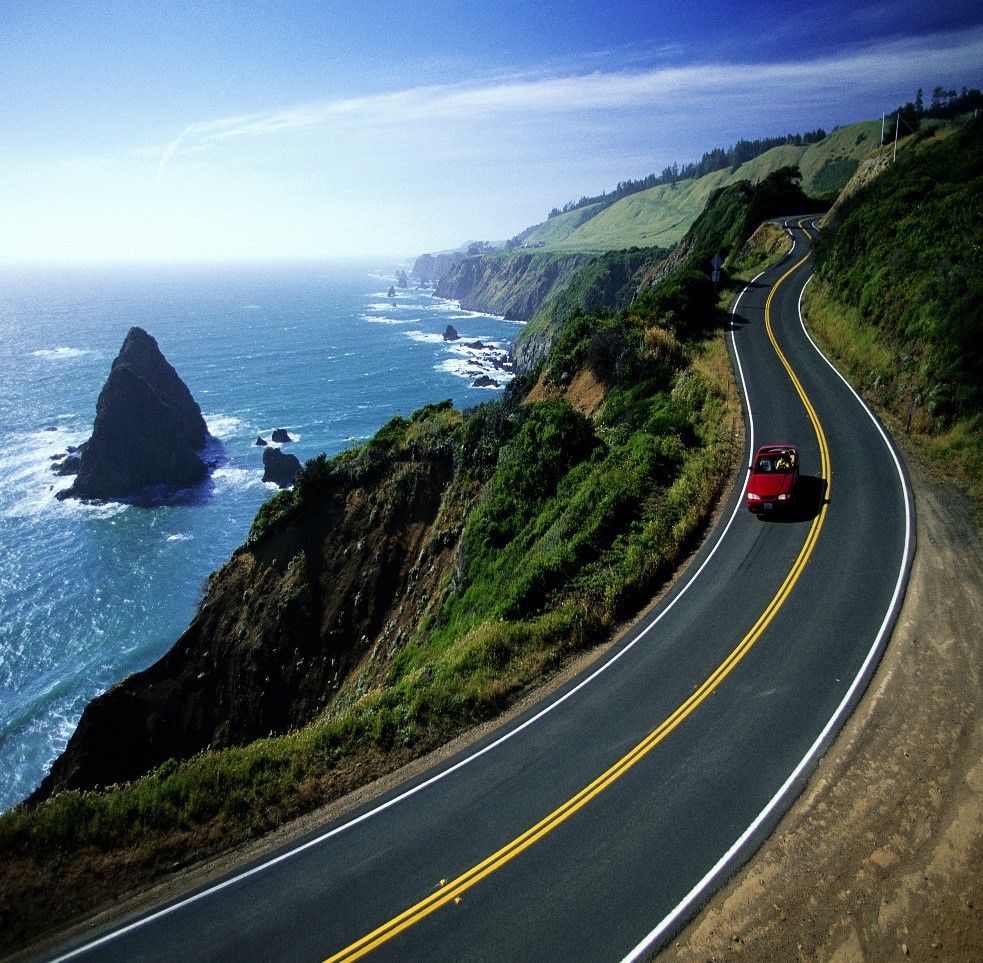 Дорогая 1 4. Пасифик Кост Хайвей. Шоссе Pacific Coast Highway. Автострада Калифорния. California Coast дорога.