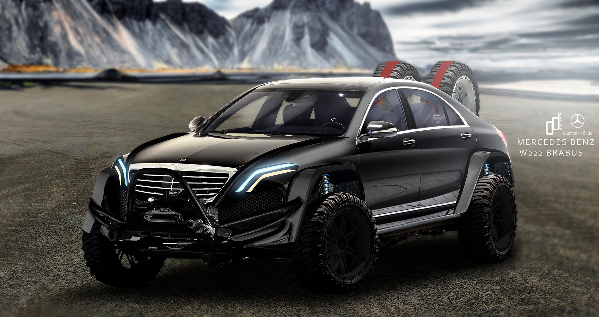 Thích Mercedes SClass nhưng lỡ mê offroad thì đây là mẫu xe dành cho bạn
