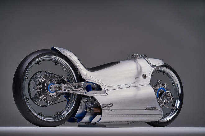 3D printed super electric bicycle, challenging human control ability - Photo 7.