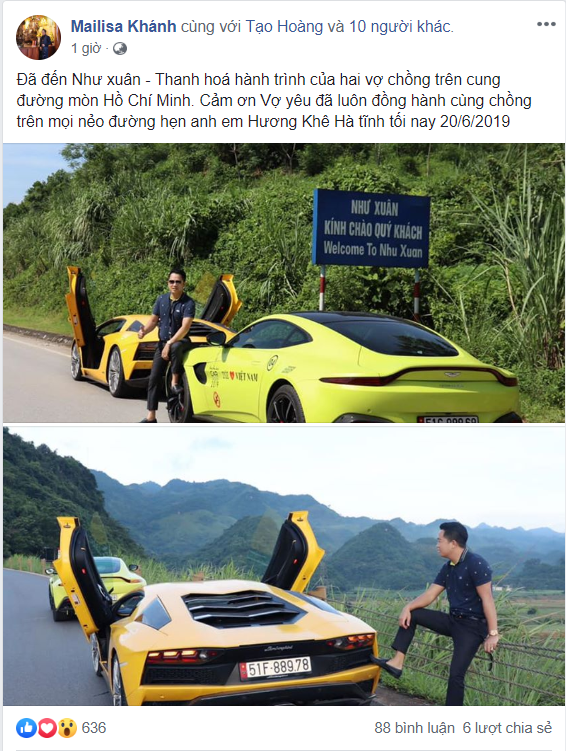 Hậu Car Passion 2019, Hoàng Kim Khánh chạy cung đường mòn Hồ Chí Minh với 2 siêu phẩm độc nhất Việt Nam - Ảnh 1. Hậu Car Passion 2019, Hoàng Kim Khánh chạy cung đường mòn Hồ Chí Minh với 2 siêu phẩm độc nhất Việt Nam - Ảnh 1.