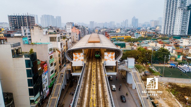 Sau 11 năm xây dựng, hình hài toàn tuyến metro đầu tiên của Việt Nam tại Hà Nội hiện nay như thế nào? - Ảnh 4.