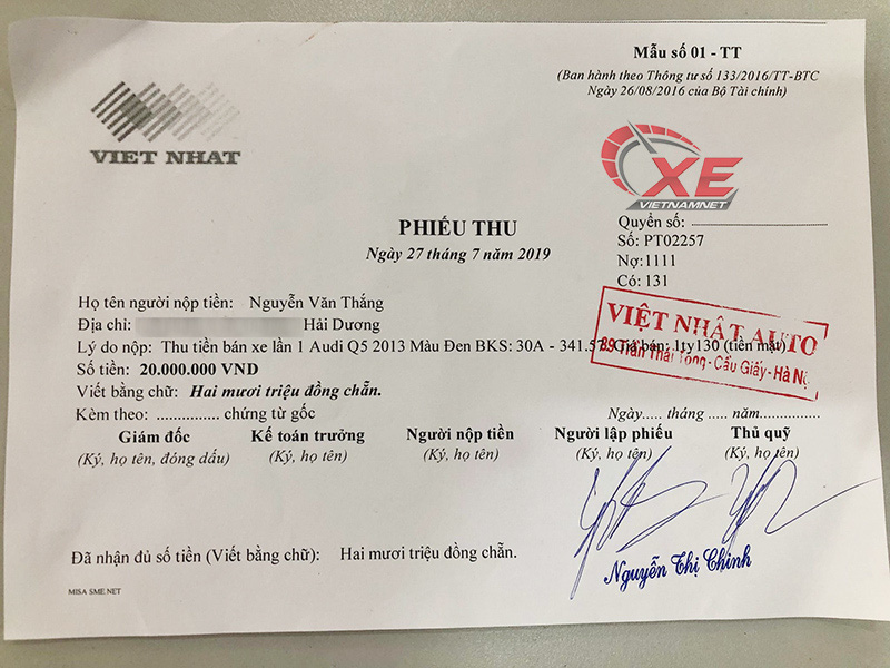 Mua xe Audi Q5 cũ hơn 1 tỷ, lo ngay ngáy nghi xe tai nạn - Ảnh 6. Mua xe Audi Q5 cũ hơn 1 tỷ, lo ngay ngáy nghi xe tai nạn - Ảnh 6.