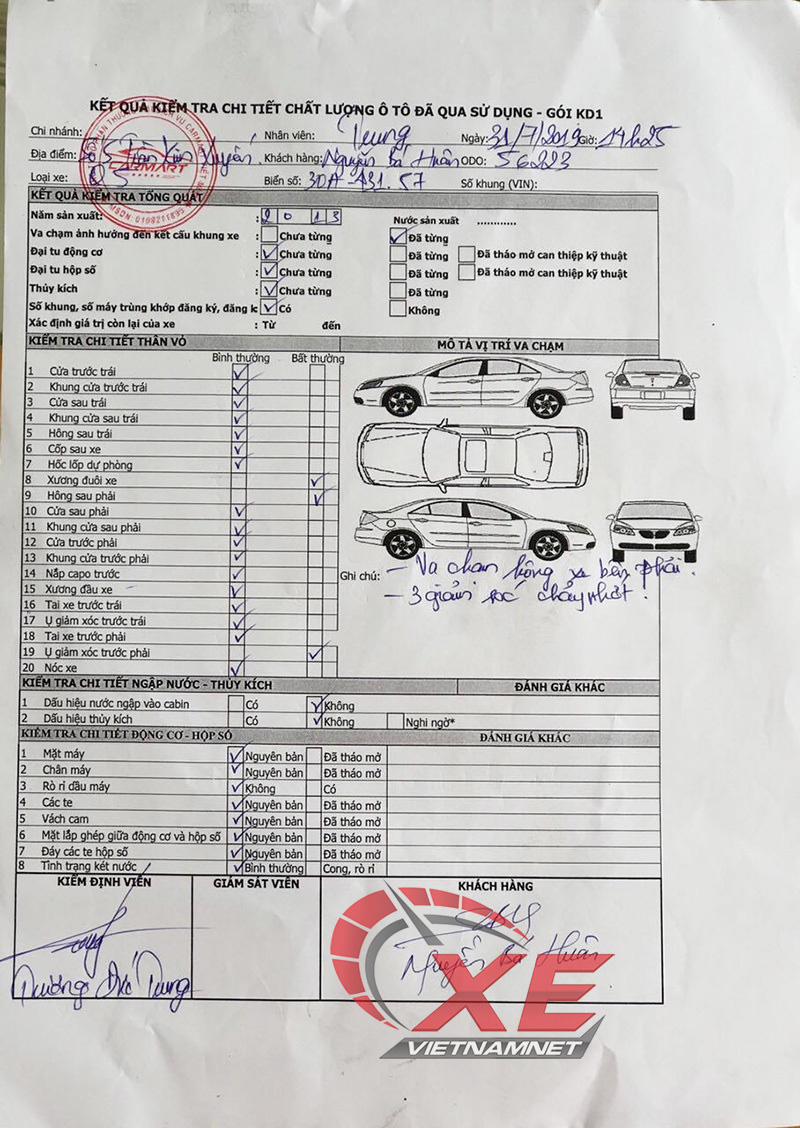Mua xe Audi Q5 cũ hơn 1 tỷ, lo ngay ngáy nghi xe tai nạn - Ảnh 2. Mua xe Audi Q5 cũ hơn 1 tỷ, lo ngay ngáy nghi xe tai nạn - Ảnh 2.