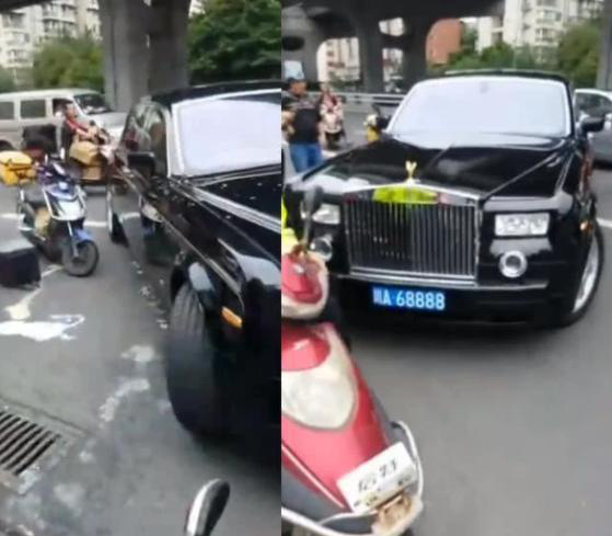 Shipper xe máy đâm móp Rolls-Royce Phantom buộc phải đền tiền tỷ - Ảnh 2.