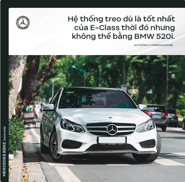 Người dùng đánh giá Mercedes-Benz E 400 AMG 4 năm tuổi: Sướng cái thân và phải sướng cả người đi cùng - Ảnh 8.