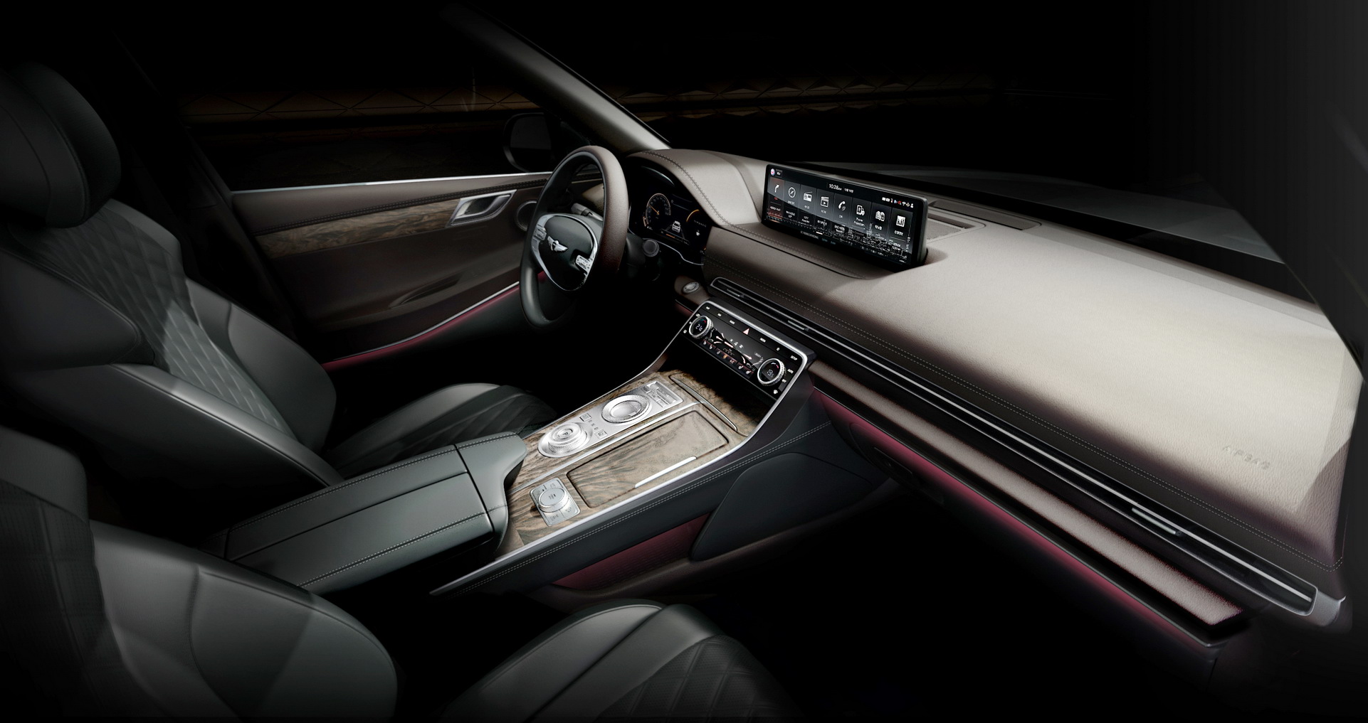 Genesis GV80 - SUV Hàn đấu BMW X5 lộ ảnh và thông tin chính thức đầu tiên - Ảnh 4. Genesis GV80 - SUV Hàn đấu BMW X5 lộ ảnh và thông tin chính thức đầu tiên - Ảnh 4.