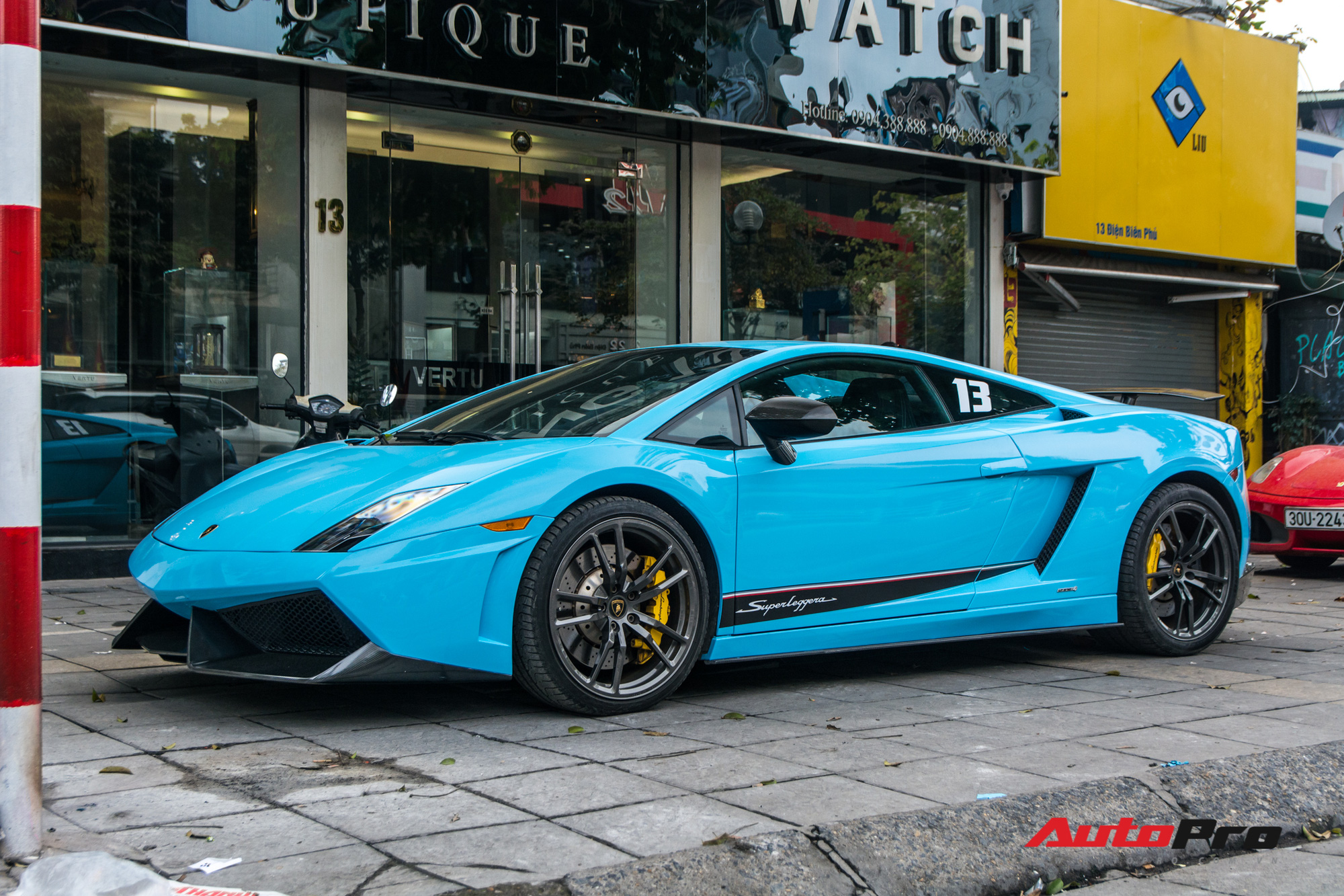 Chơi Tết, đại gia Hà Thành tiếp tục đổi màu Lamborghini Gallardo LP 570-4  Superleggera độc nhất Việt Nam