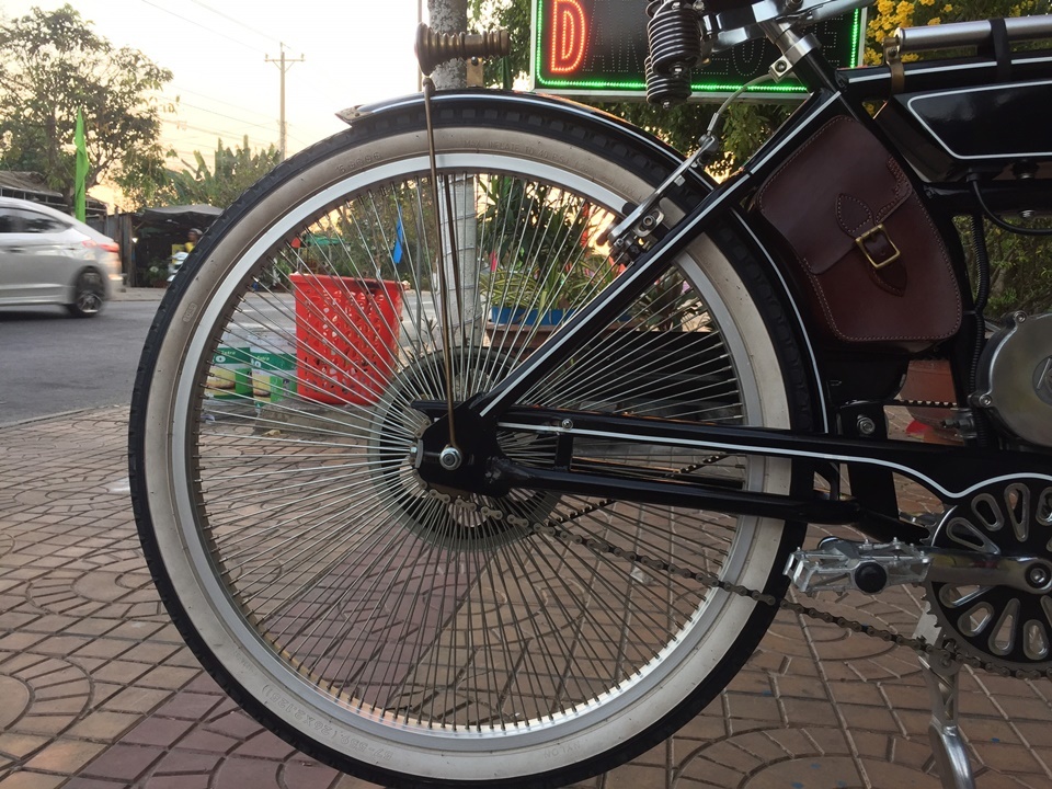 45 million for Craftsman 1924 vintage bike, a choice of Dong Thap people - Photo 3. 45 million for Craftsman 1924 vintage bike, a choice of Dong Thap people - Photo 3.