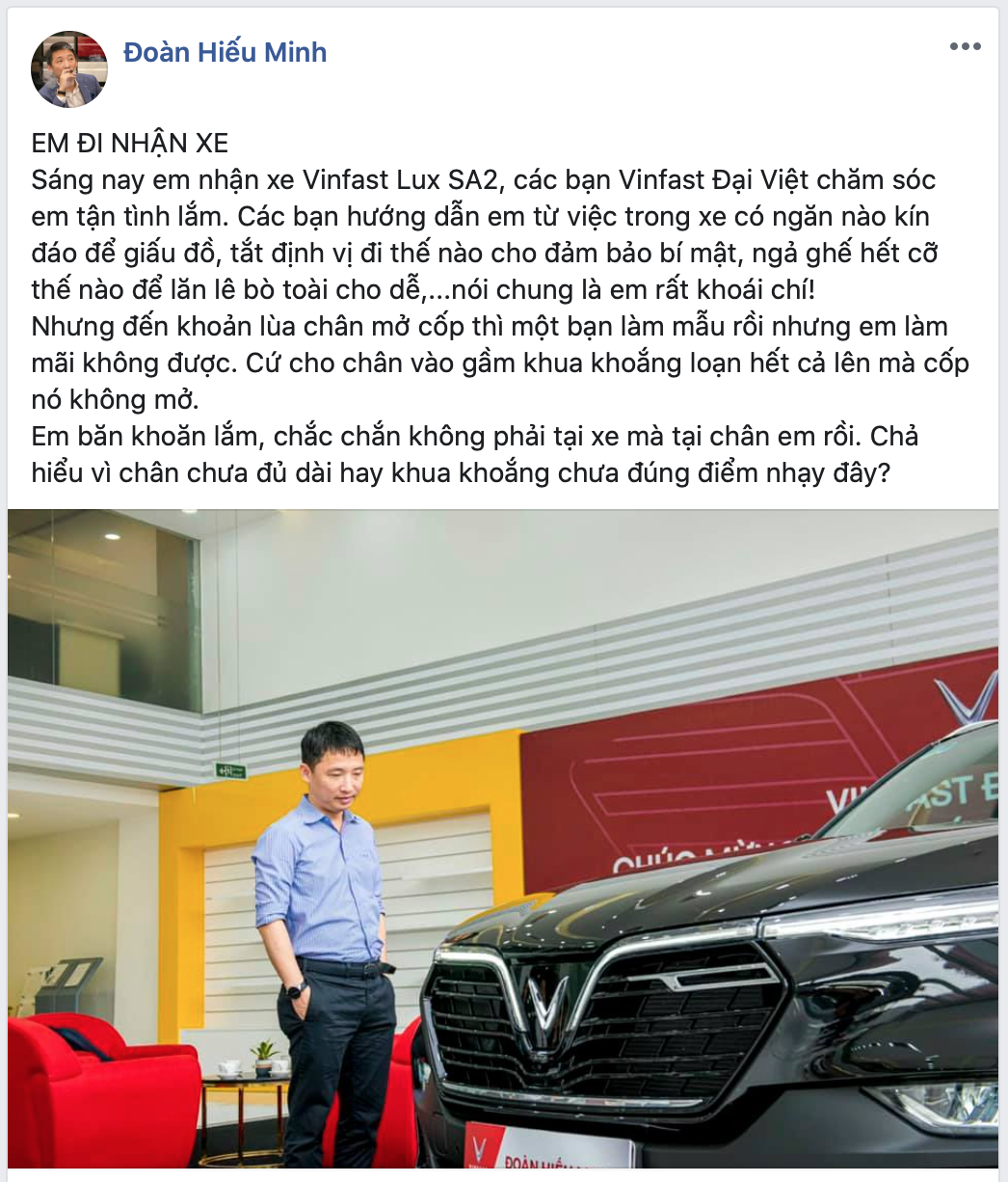 ‘Ông trùm’ Rolls-Royce Việt Nam mua VinFast Lux SA2.0 với màu sơn và trang bị gây bất ngờ - Ảnh 3.