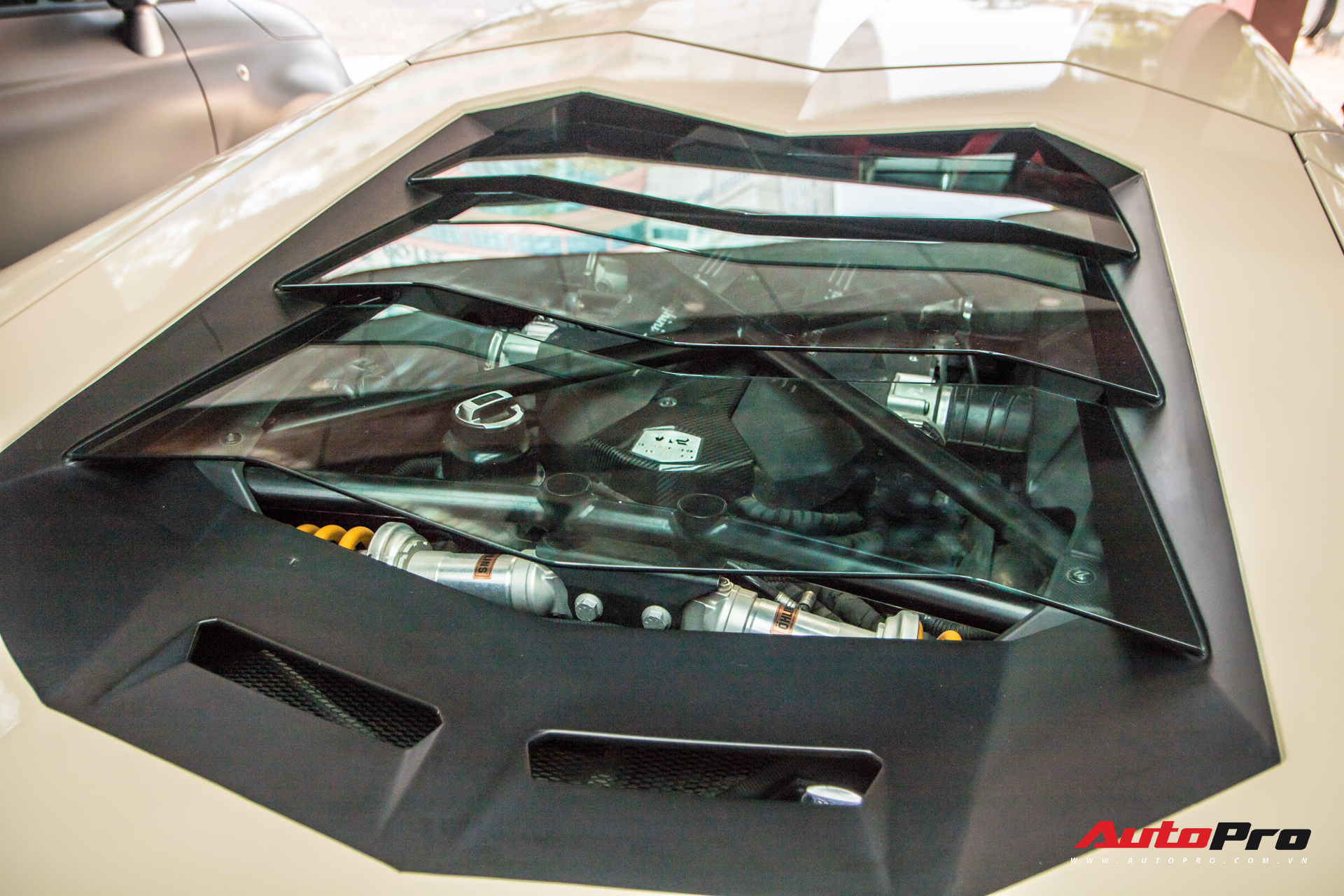 Đại gia Bạc Liêu tiếp tục lột xác Lamborghini Aventador độ phiên bản kỷ niệm 50 năm theo phong cách hãng thời trang đình đám - Ảnh 11.