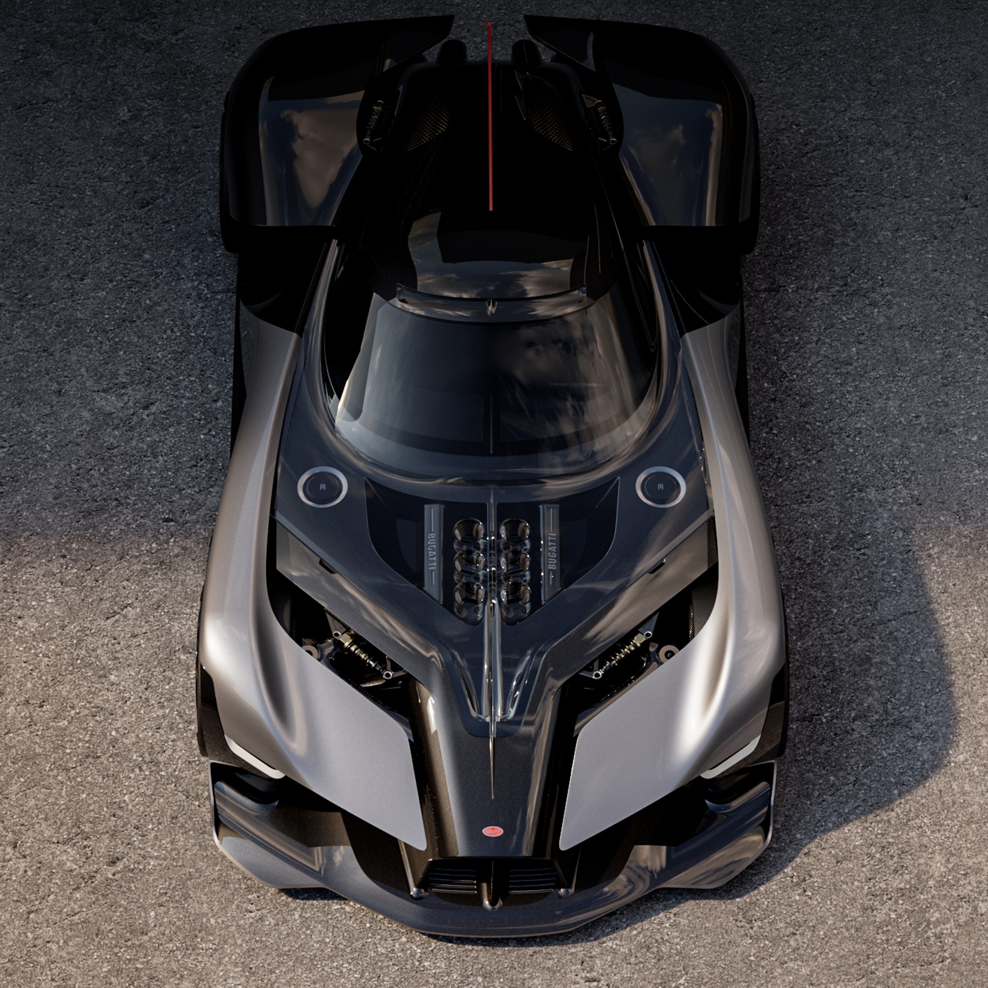 Bugatti hậu thuẫn sinh viên thiết kế siêu xe nếu ngày mai hãng không còn sản xuất nữa và nhận cái kết bất ngờ - Ảnh 2.