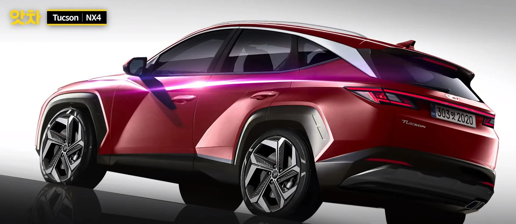 Hyundai Tucson 2021 sống động  mạnh mẽ ở hình ảnh phác thảo gần nhất hứa  hẹn phiên bản NLine