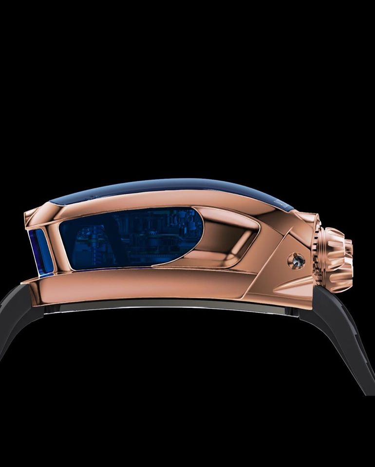 Đồng hồ Bugatti Chiron cực phẩm: Giá gần 7 tỷ, có động cơ W16 tí hon, nhiều trang bị mô phỏng siêu xe thực - Ảnh 6.