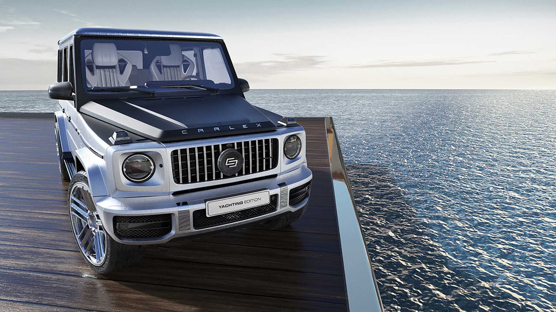 Hình ảnh MercedesAMG G63 Yachting Edition lấy cảm hừng từ du thuyền