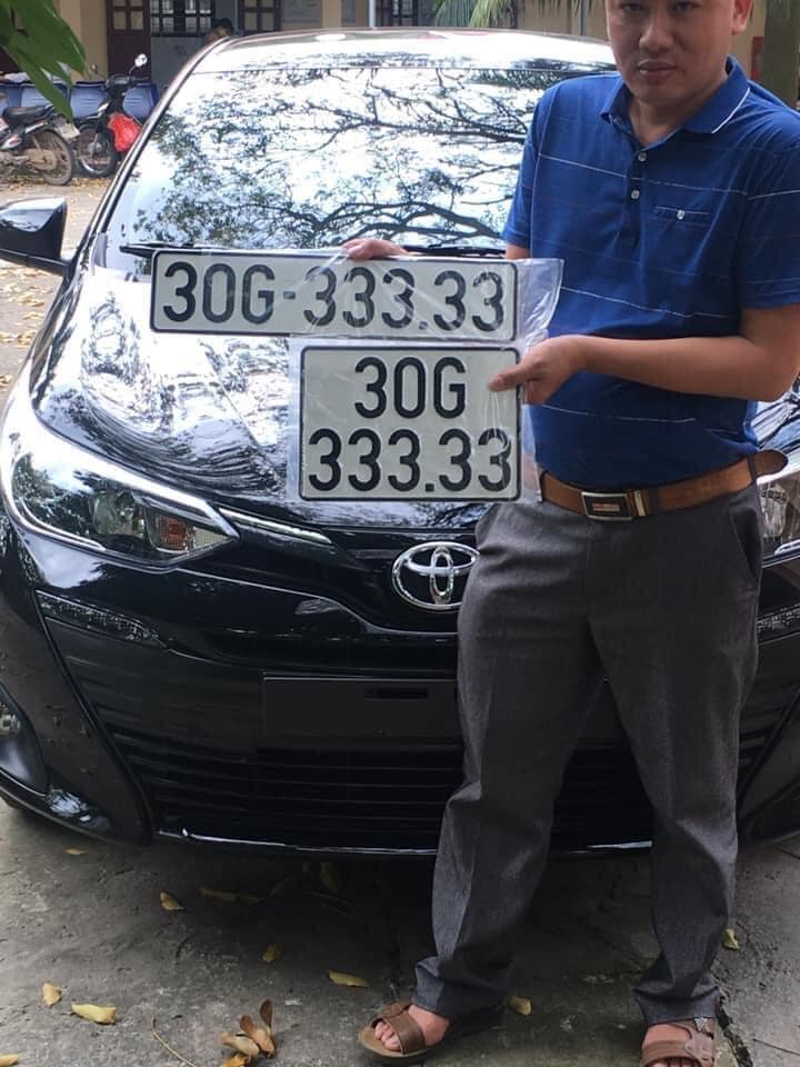 Chủ nhân Toyota Vios may mắn bấm được biển số ngũ quý, dân mạng xôn xao đồn đoán giá bán lại - Ảnh 1.