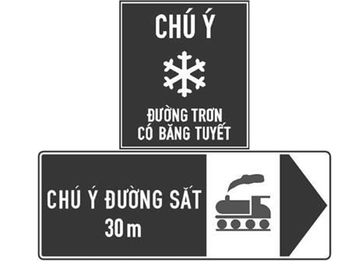 Các loại biển giao thông phụ theo Quy chuẩn mới có hiệu lực từ 1/7/2020 - Ảnh 10.