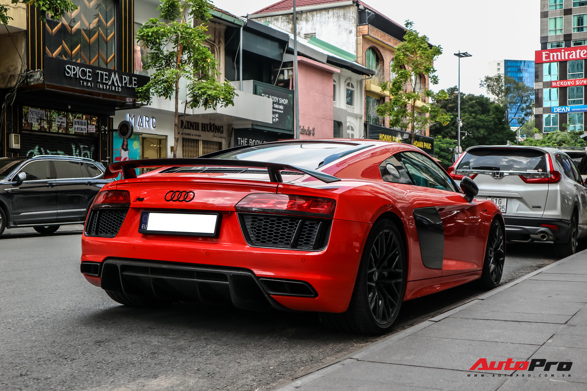 Audi R8 V10 Plus từng của ông Đặng Lê Nguyên Vũ bất ngờ xuất hiện tại Sài Gòn - Ảnh 7.