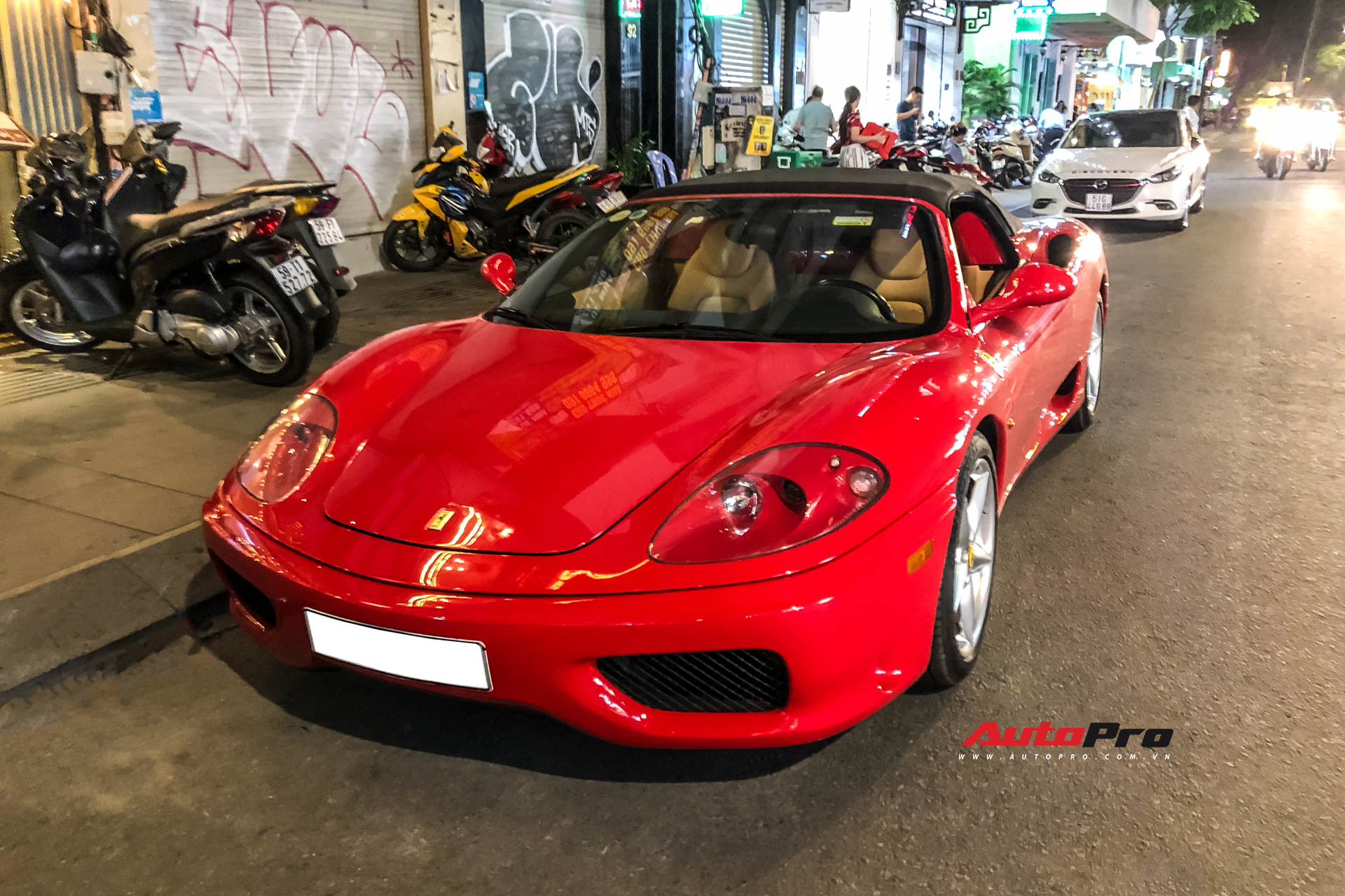 Ferrari 360 Spider từng của ông Đặng Lê Nguyên Vũ bất ngờ xuất hiện lại tại Sài Gòn - Ảnh 1.