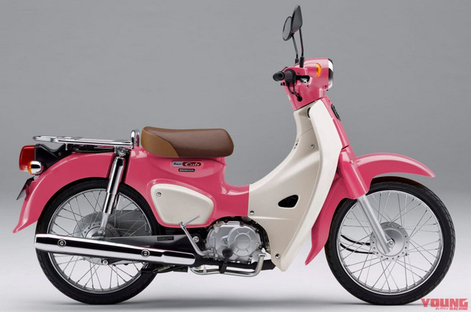 Xe cub 50cc Taya Smile màu hồng  TAYA MOTOR