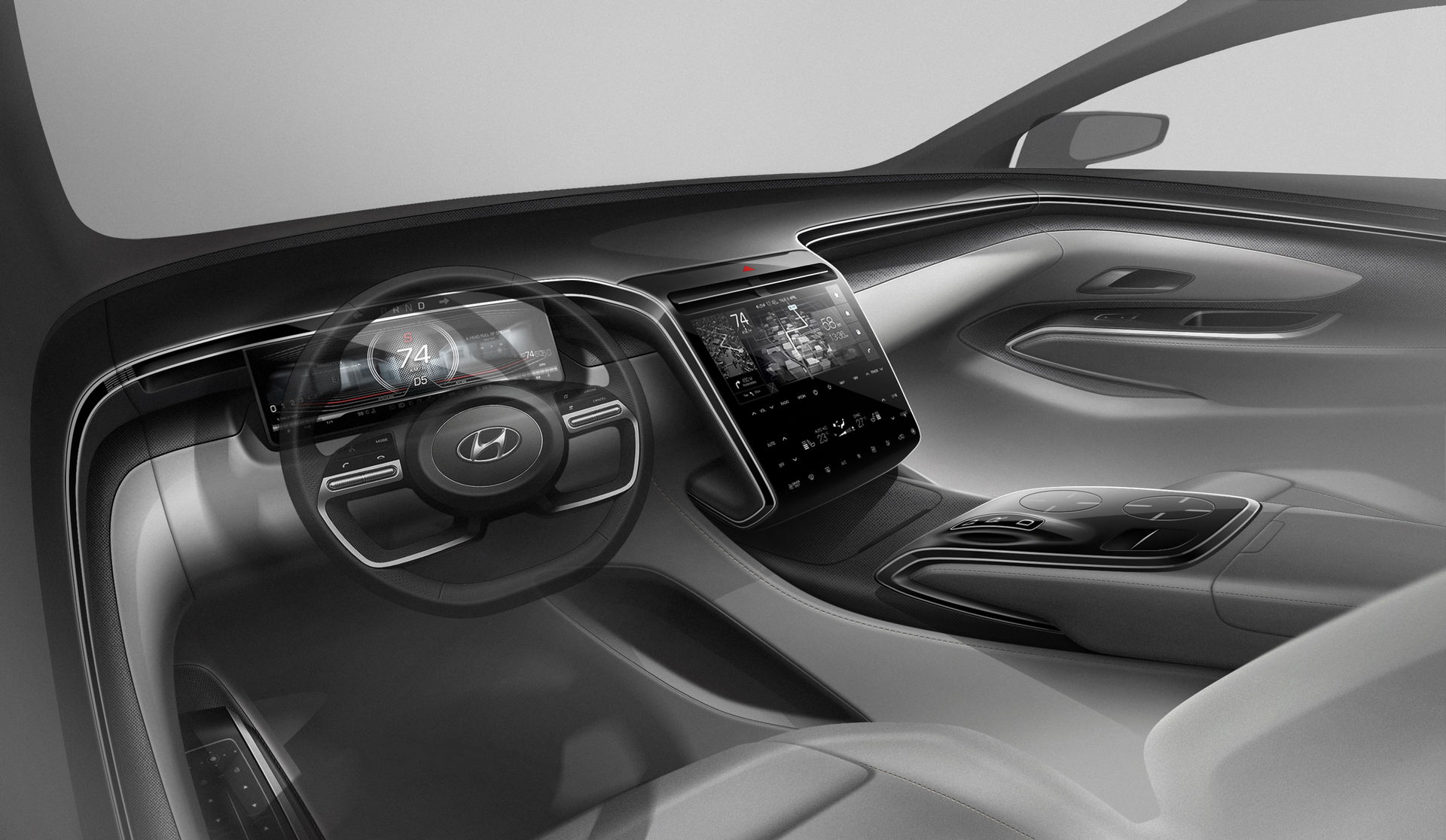 Hyundai Tucson 2021 lộ diện thiết kế ngoại hình mới