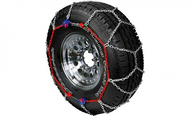Khám phá xích bọc lốp xe chuyên biệt cho mùa đông băng giá - Ảnh 2.