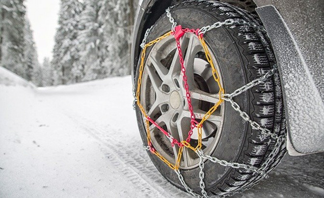 Khám phá xích bọc lốp xe chuyên biệt cho mùa đông băng giá - Ảnh 7.