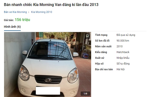  Kia Morning bán rẻ cuối năm lấy xe chạy Tết, có chiếc ngang Honda SH giá 135 triệu đồng - Ảnh 1.