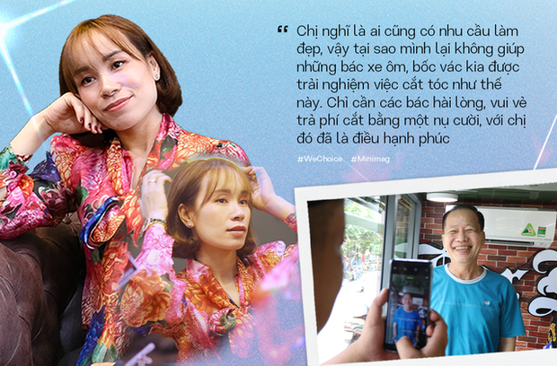 Người phụ nữ đứng sau chiếc xe cắt tóc tiền tỷ đi khắp Việt Nam gom 10.000 nụ cười gây quỹ: “Ngày nào ít tiền thì đó là ngày hạnh phúc nhất” - Ảnh 4. Người phụ nữ đứng sau chiếc xe cắt tóc tiền tỷ đi khắp Việt Nam gom 10.000 nụ cười gây quỹ: “Ngày nào ít tiền thì đó là ngày hạnh phúc nhất” - Ảnh 4.