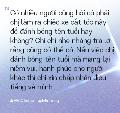 Người phụ nữ đứng sau chiếc xe cắt tóc tiền tỷ đi khắp Việt Nam gom 10.000 nụ cười gây quỹ: “Ngày nào ít tiền thì đó là ngày hạnh phúc nhất” - Ảnh 8. Người phụ nữ đứng sau chiếc xe cắt tóc tiền tỷ đi khắp Việt Nam gom 10.000 nụ cười gây quỹ: “Ngày nào ít tiền thì đó là ngày hạnh phúc nhất” - Ảnh 8.