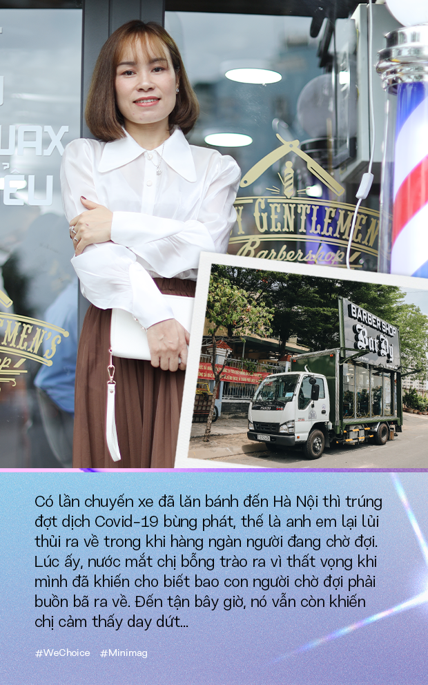 Người phụ nữ đứng sau chiếc xe cắt tóc tiền tỷ đi khắp Việt Nam gom 10.000 nụ cười gây quỹ: “Ngày nào ít tiền thì đó là ngày hạnh phúc nhất” - Ảnh 9. Người phụ nữ đứng sau chiếc xe cắt tóc tiền tỷ đi khắp Việt Nam gom 10.000 nụ cười gây quỹ: “Ngày nào ít tiền thì đó là ngày hạnh phúc nhất” - Ảnh 9.