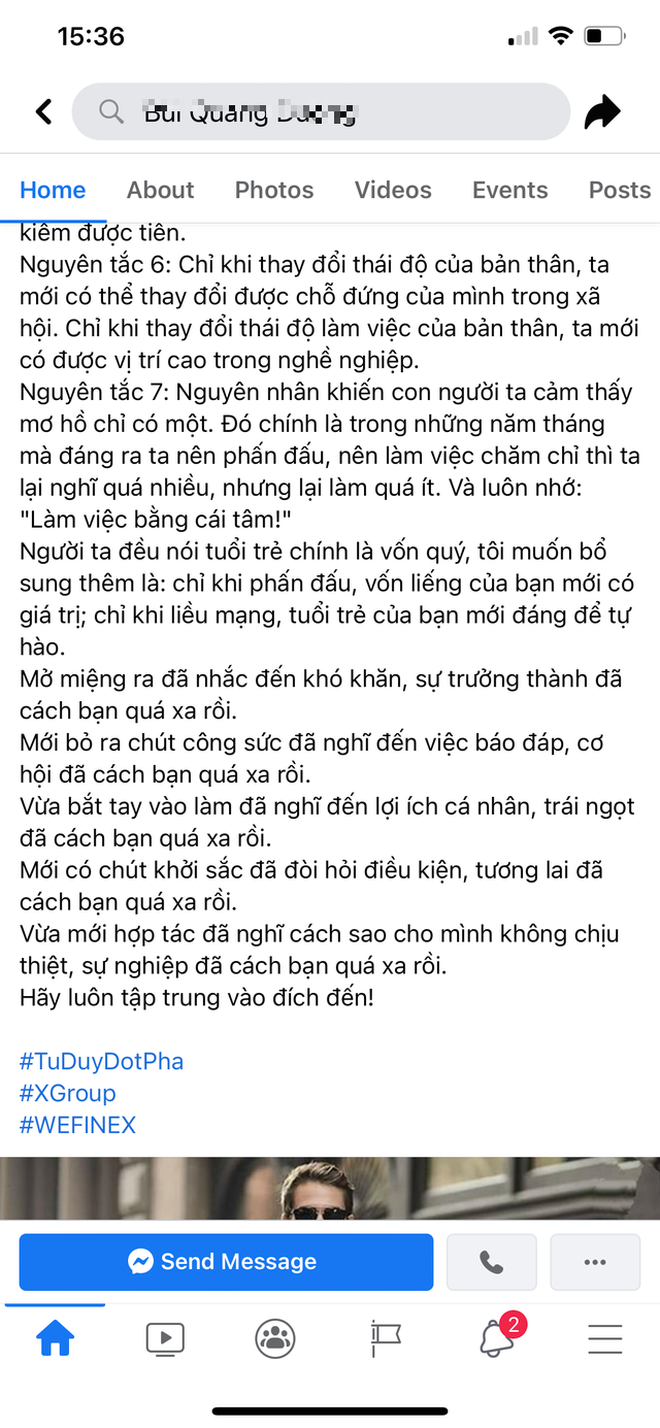 Thành viên Wefinex bị tố “phông bạt: Mua xe cũ chưa tới 700 triệu đồng nhưng thổi giá lên tận 2,1 tỷ, lễ nhận xe diễn ra ngay trên vỉa hè  - Ảnh 13.