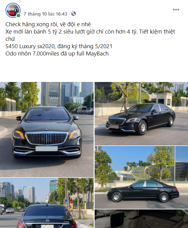 Bỏ tiền độ Maybach, chủ xe vẫn lỗ cả tỷ đồng chỉ sau nửa năm lăn bánh Mercedes-Benz S-Class - Ảnh 1.