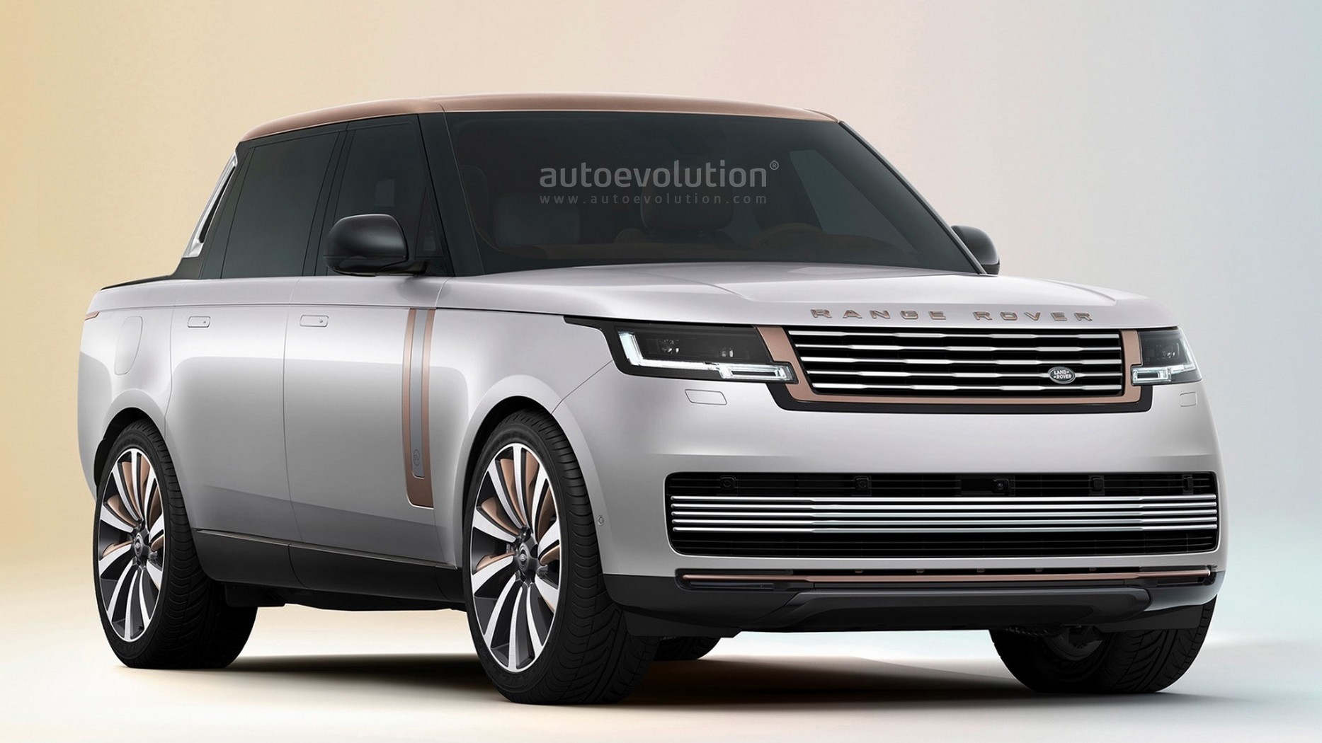 Vừa ra mắt, Range Rover đời mới đã có ngay phiên bản bán tải - Ảnh 1.