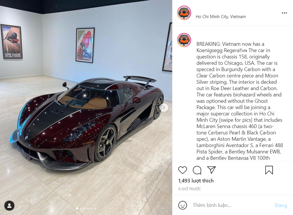 Hoàng Kim Khánh đích thân bay đi đón siêu phẩm được đồn đoán là Koenigsegg Regera, Tuấn Hưng bình luận nhất Việt Nam - Ảnh 4.