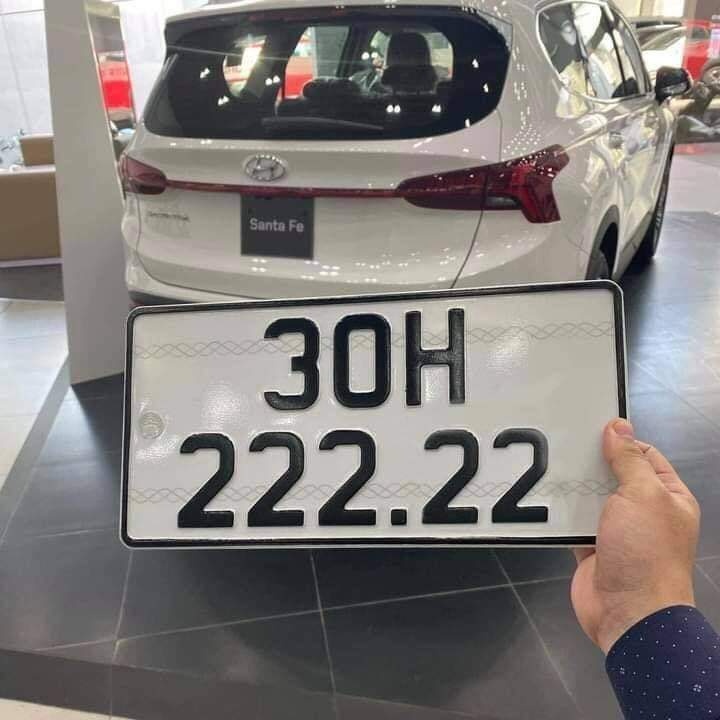 Chỉ trong 1 tháng, team Hyundai Santa Fe ẵm về tới 2 biển ngũ quý ‘222.22’, có xe được trả 2 tỷ đồng nhưng không bán - Ảnh 4.