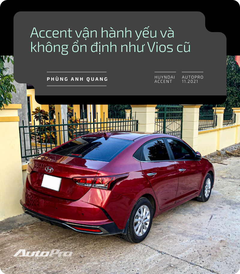 Bán Vios mua Hyundai Accent, người dùng đánh giá: Rẻ, nhiều đồ chơi nhưng ăn xăng và còn nhược điểm vận hành - Ảnh 4.
