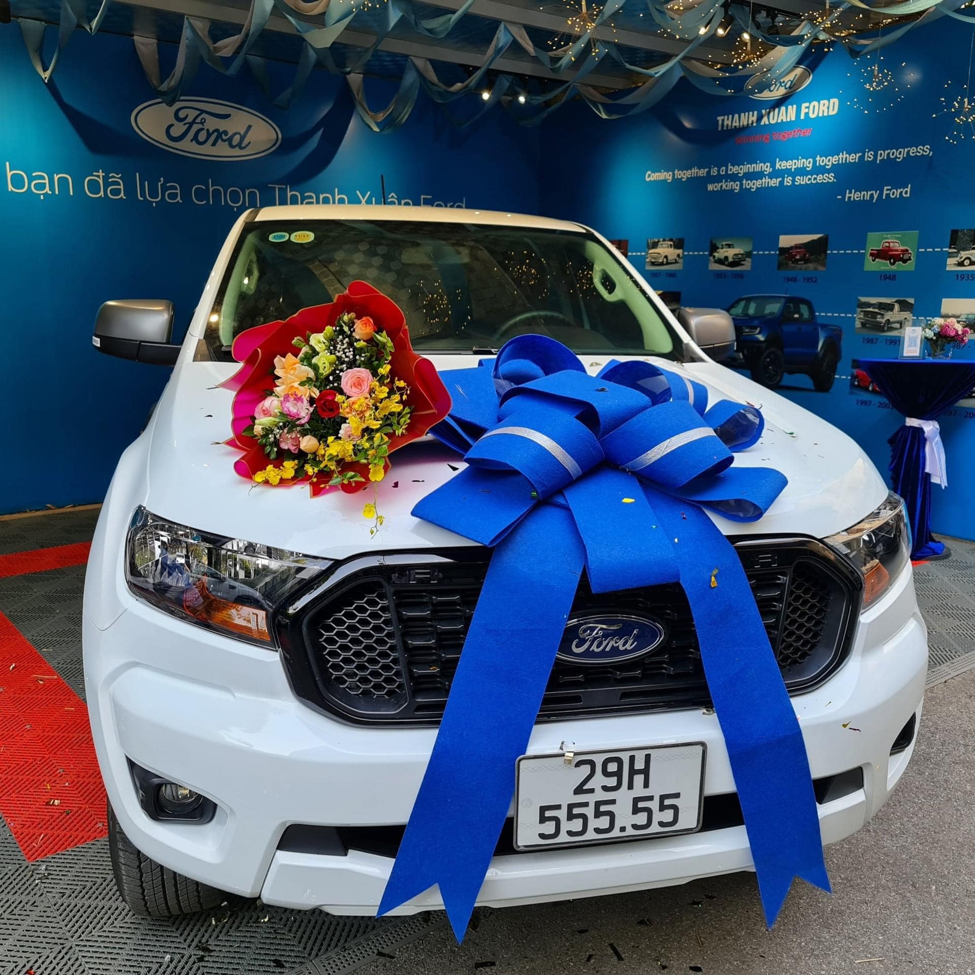 Chủ xe Ford Ranger bốc trúng biển ngũ quý tại Hà Nội, CĐM trầm trồ tư vấn bán đổi F-150 thôi - Ảnh 1.