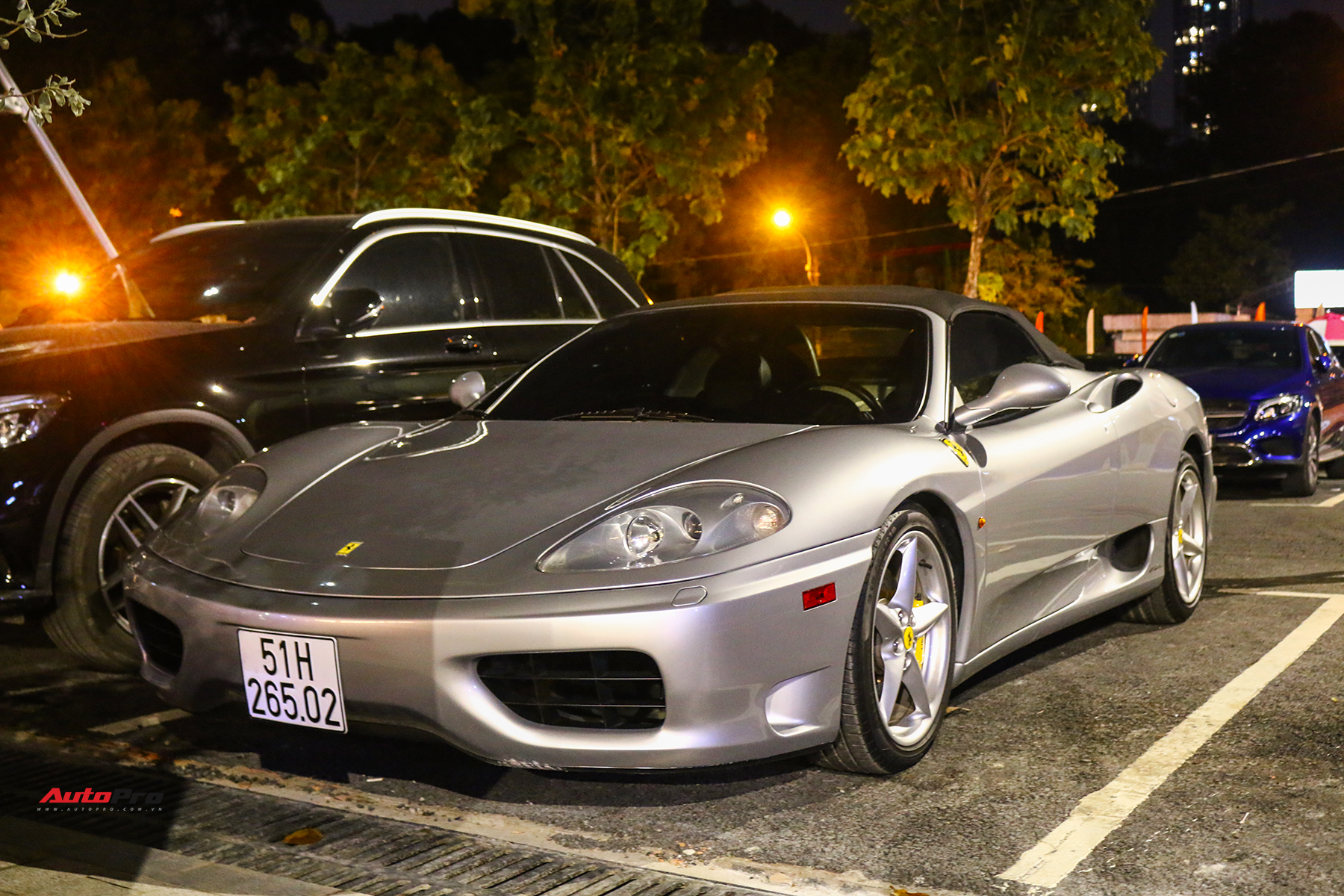 Ferrari 360 Spider đầu tiên Việt Nam tái xuất Sài Gòn: Xe cũ của Nguyễn Quốc Cường, vẻ ngoài mới toanh dù hơn 15 năm tuổi - Ảnh 1.