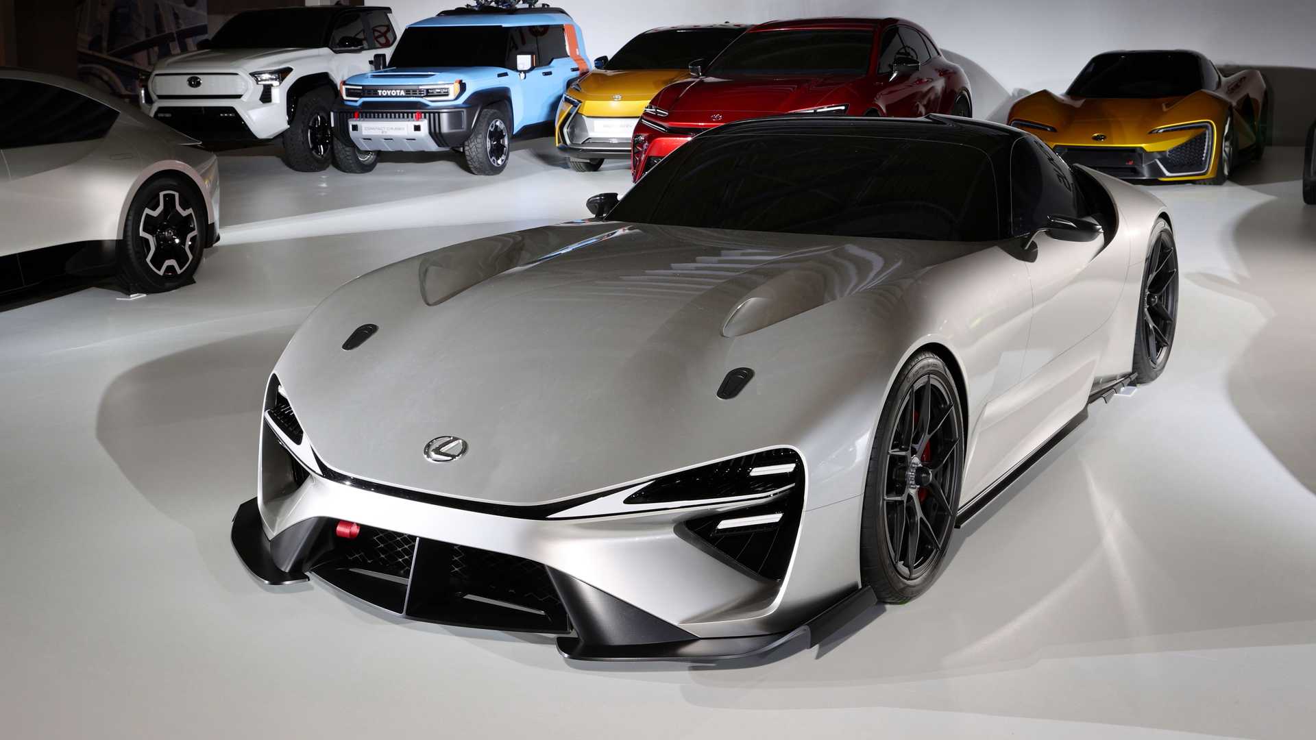 lexus futuristic concept car особое мнение