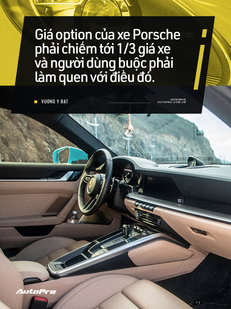 Chủ xe Nha Trang kể chuyện mua Porsche 911 Carrera S: ‘Mua xe 10 tỷ mà chỉ nhìn qua giấy, giật mình với những option bằng cả chiếc Kia’ - Ảnh 7.