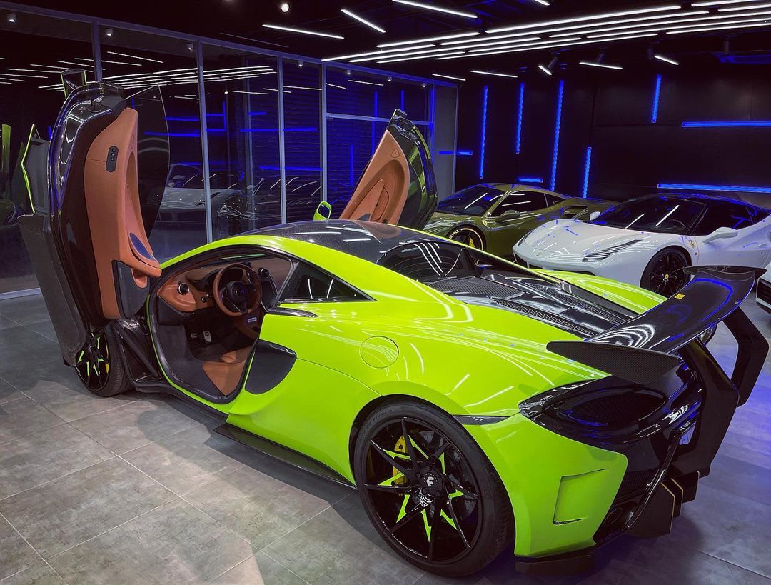 McLaren 570S từng thuộc sở hữu của doanh nhân Nguyễn Quốc Cường tái xuất với ngoại thất bắt mắt - Ảnh 1.