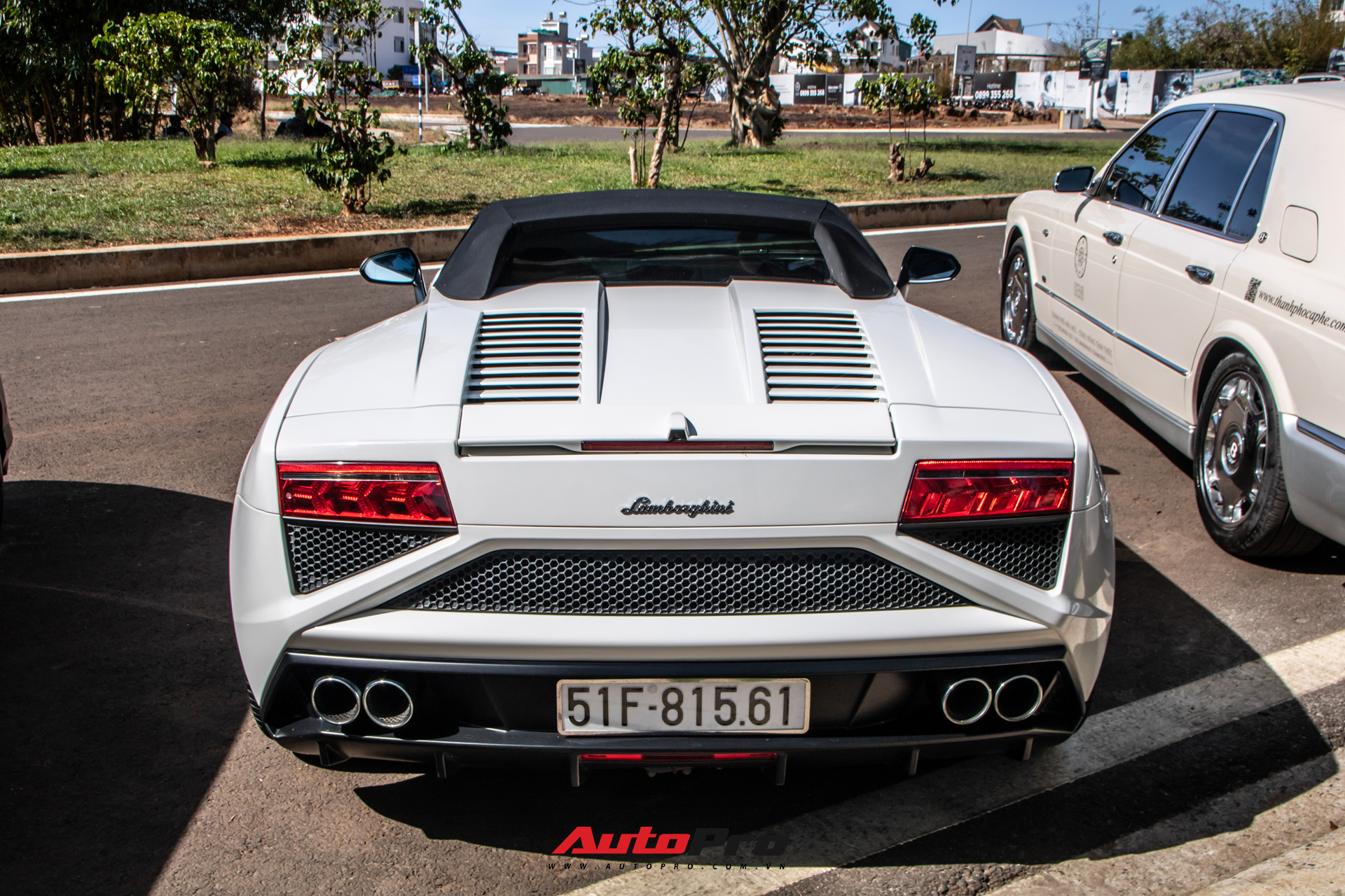 Lamborghini Gallardo LP560-4 Spyder độc nhất Việt Nam của ông Đặng Lê Nguyên Vũ lần đầu xuất hiện công khai cùng dàn xe 100 tỷ - Ảnh 2.