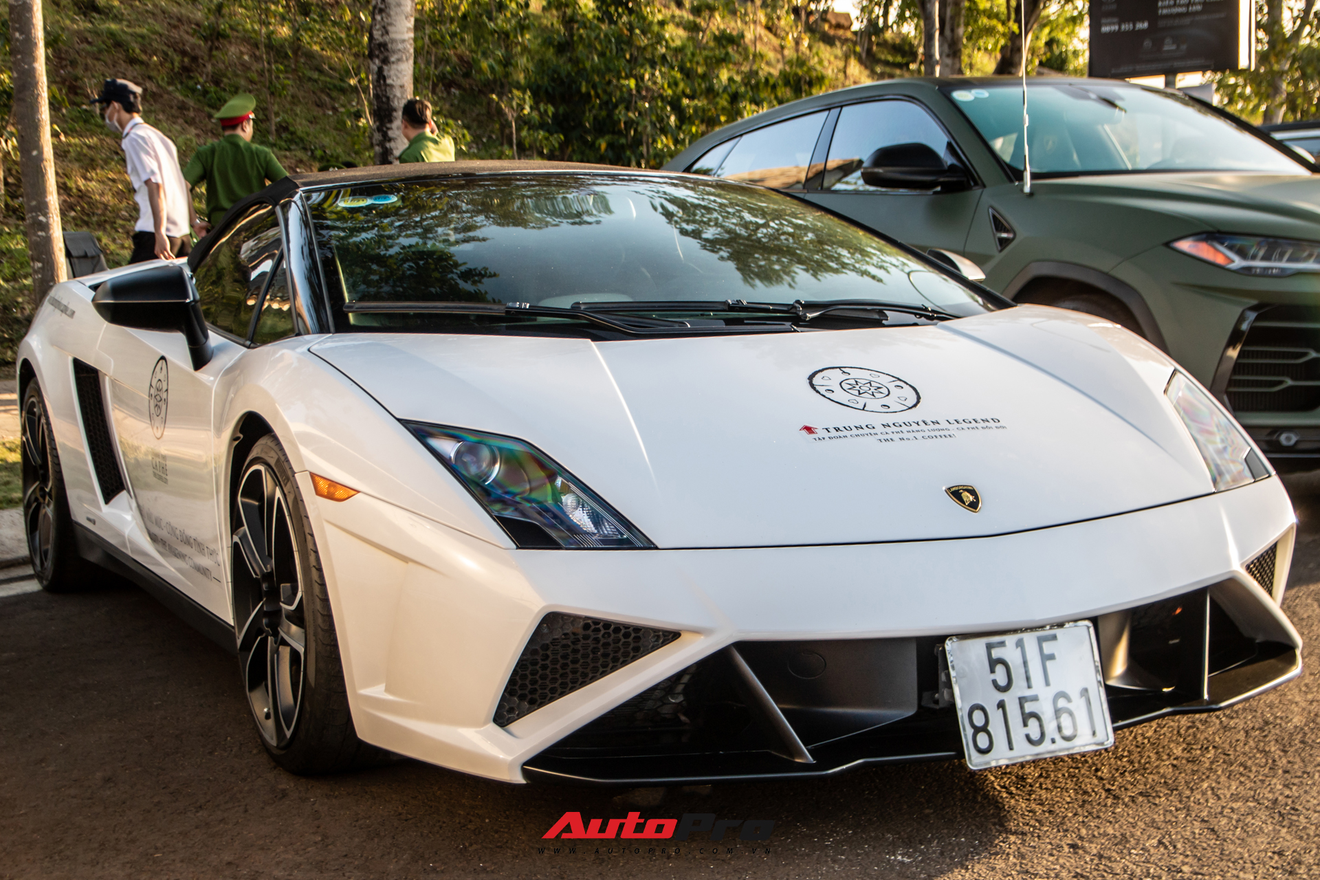 Lamborghini Gallardo LP560-4 Spyder độc nhất Việt Nam của ông Đặng Lê Nguyên Vũ lần đầu xuất hiện công khai cùng dàn xe 100 tỷ - Ảnh 1.