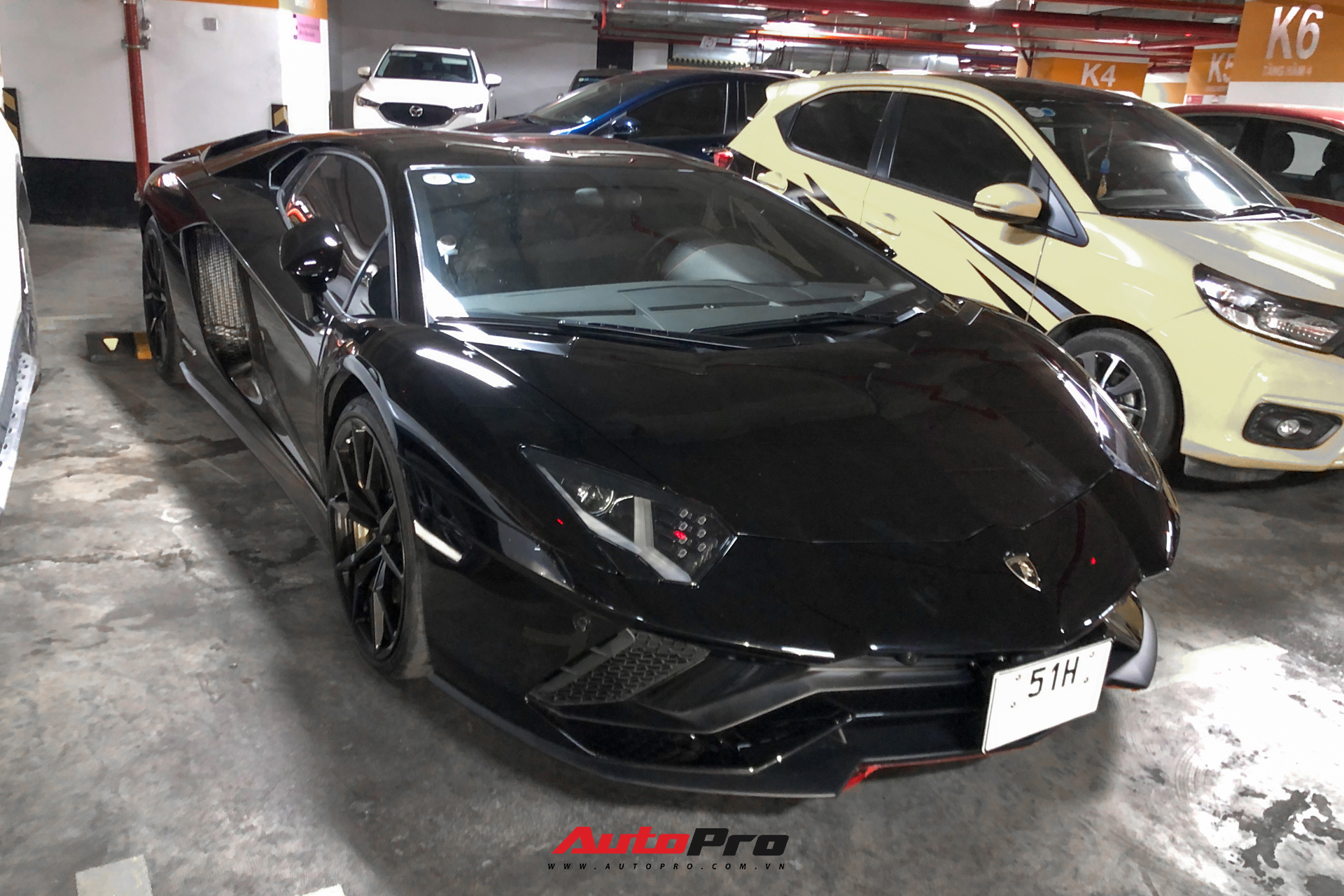 Lamborghini Aventador S màu đen độc nhất Việt Nam lộ diện, biển số mới khẳng định hoa đã có chủ - Ảnh 6.