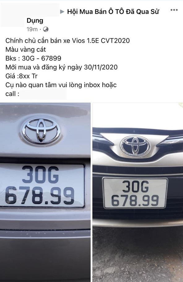 Những chiếc ô tô bình dân đeo biển đẹp được rao bán với giá trên trời tại Việt Nam - Ảnh 1.